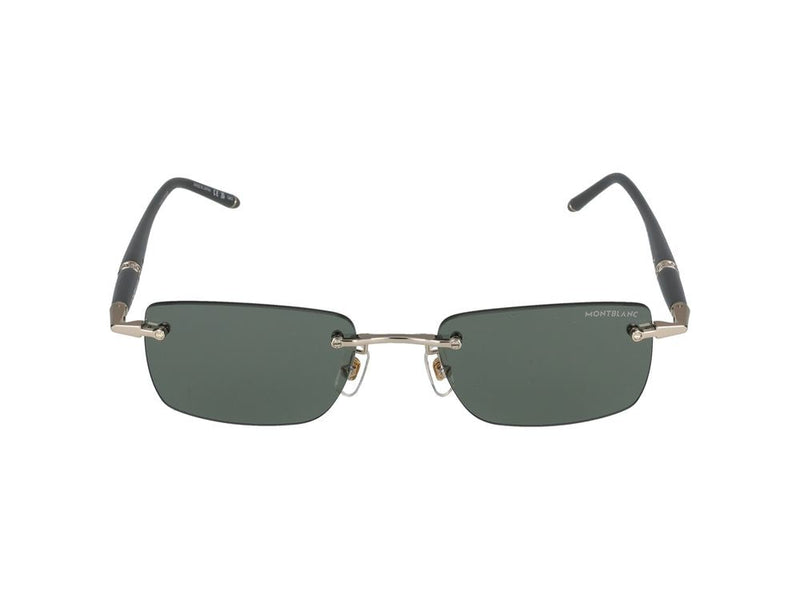 Montblanc Mb0344s Sunglasses — Gold Metal