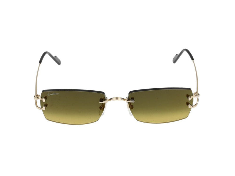 Cartier Ct0550s Sunglasses — Gold Metal