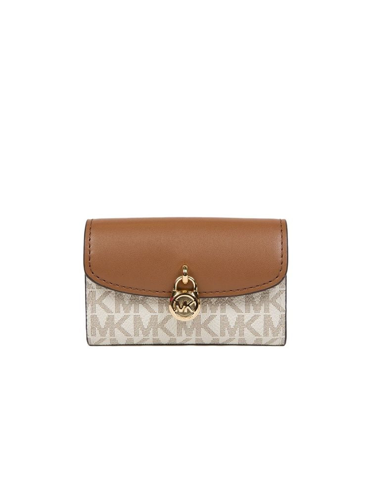 Michael Kors Wallet — Beige Polyurethane