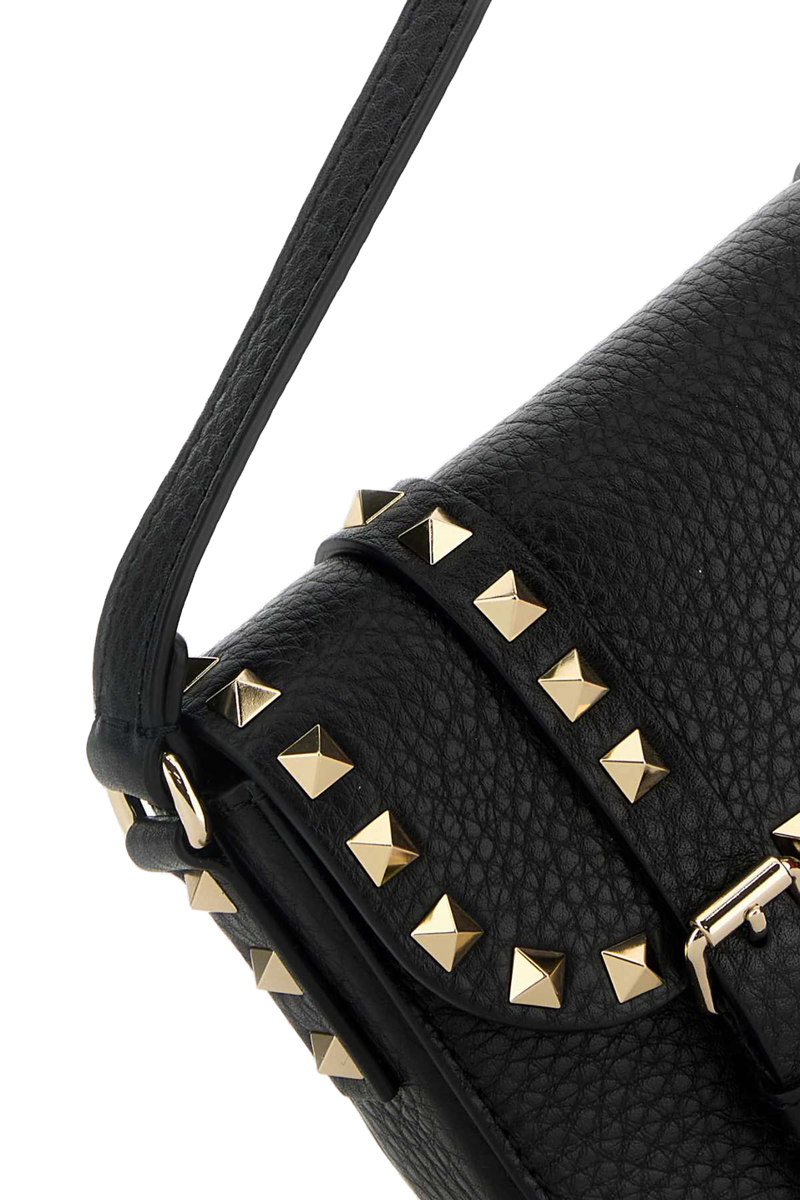 Valentino Garavani Case Crossbody Bag — Black