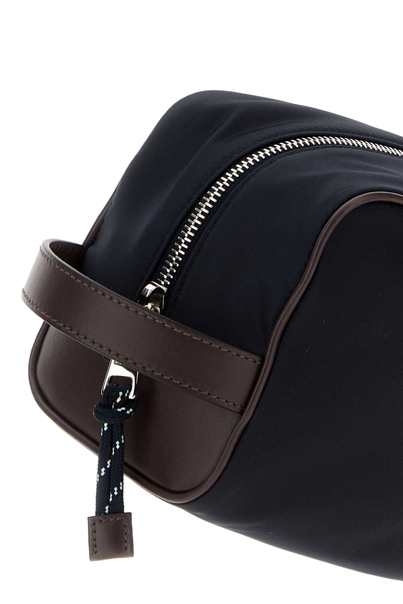 Prada Speedrock Beauty Case — Navy Travel Wallets