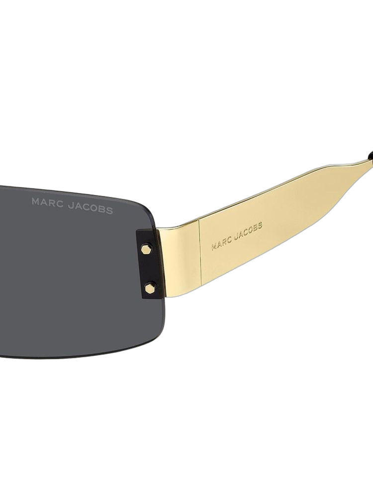 Marc Jacobs Gold Metal Sunglasses —