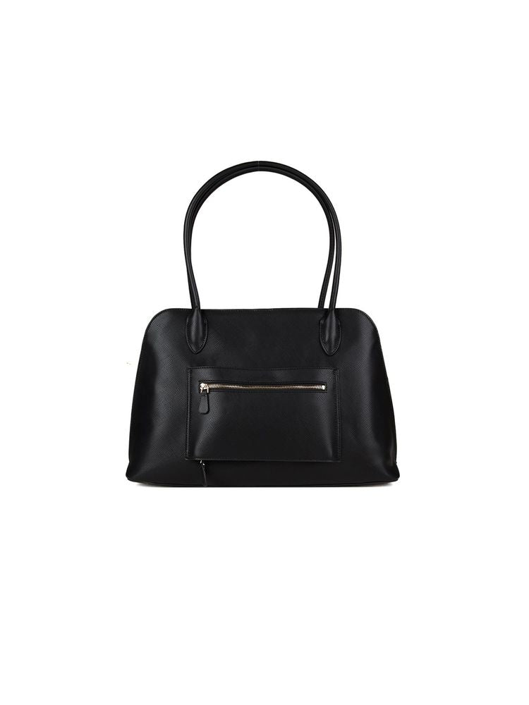 Guess Tote Bag — Black Polyurethane
