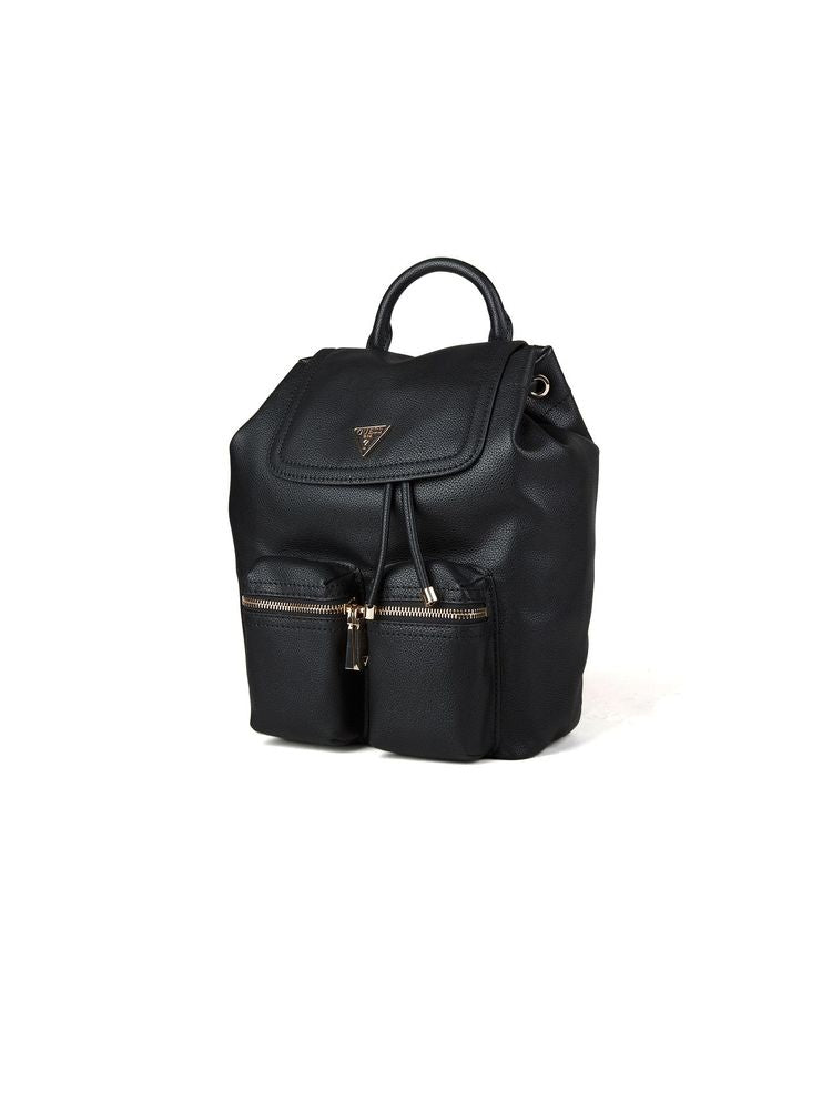 Guess Manhattan Ii Backpack — Black Polyurethane