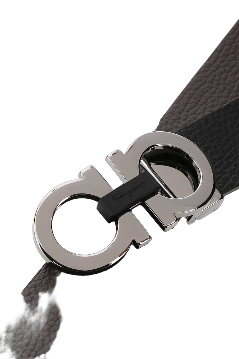 Ferragamo Nerohickory Belt — Black