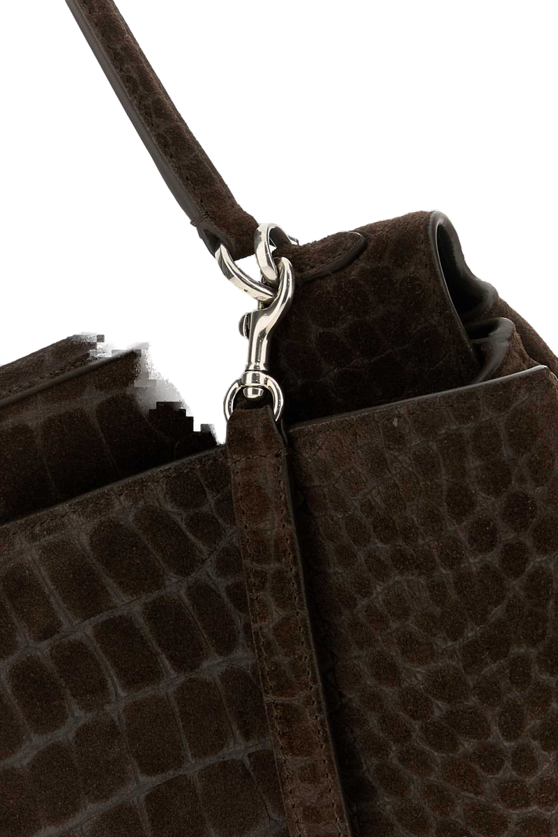 Balenciaga Piper Shoulder Bag — Brown
