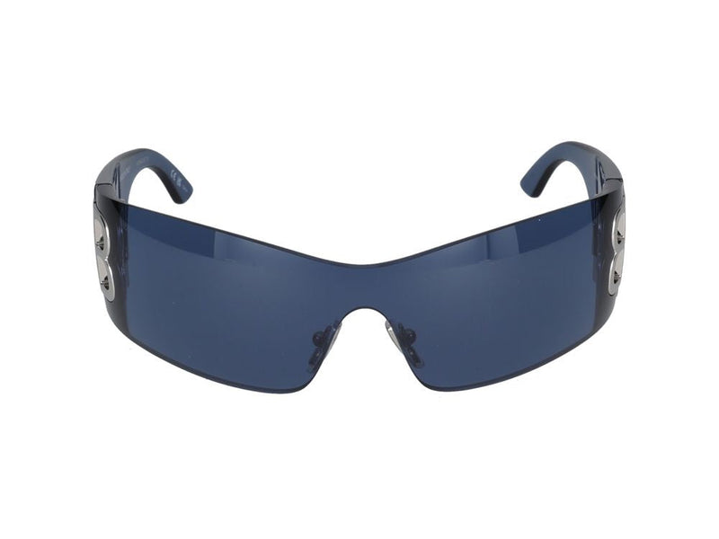 Balenciaga Bb0359s Sunglasses — Blue Nylon Fiber