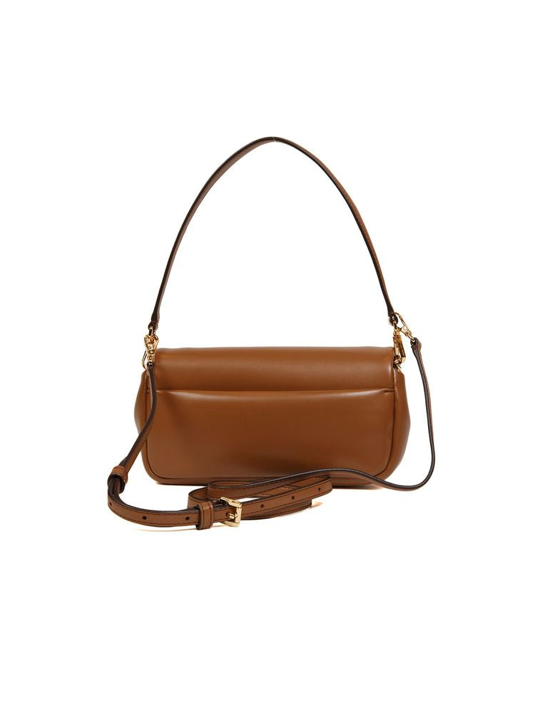 Michael Kors Crossbody Bag — Brown Polyvinyl Chloride