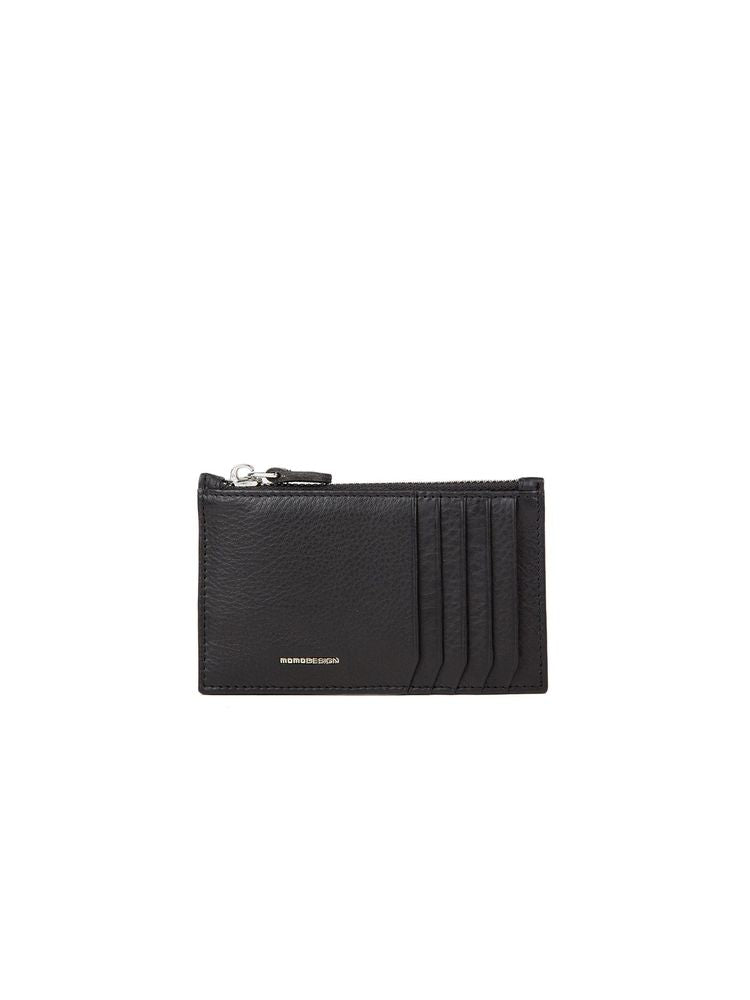Momo Design Genuine Leather Wallet — Black