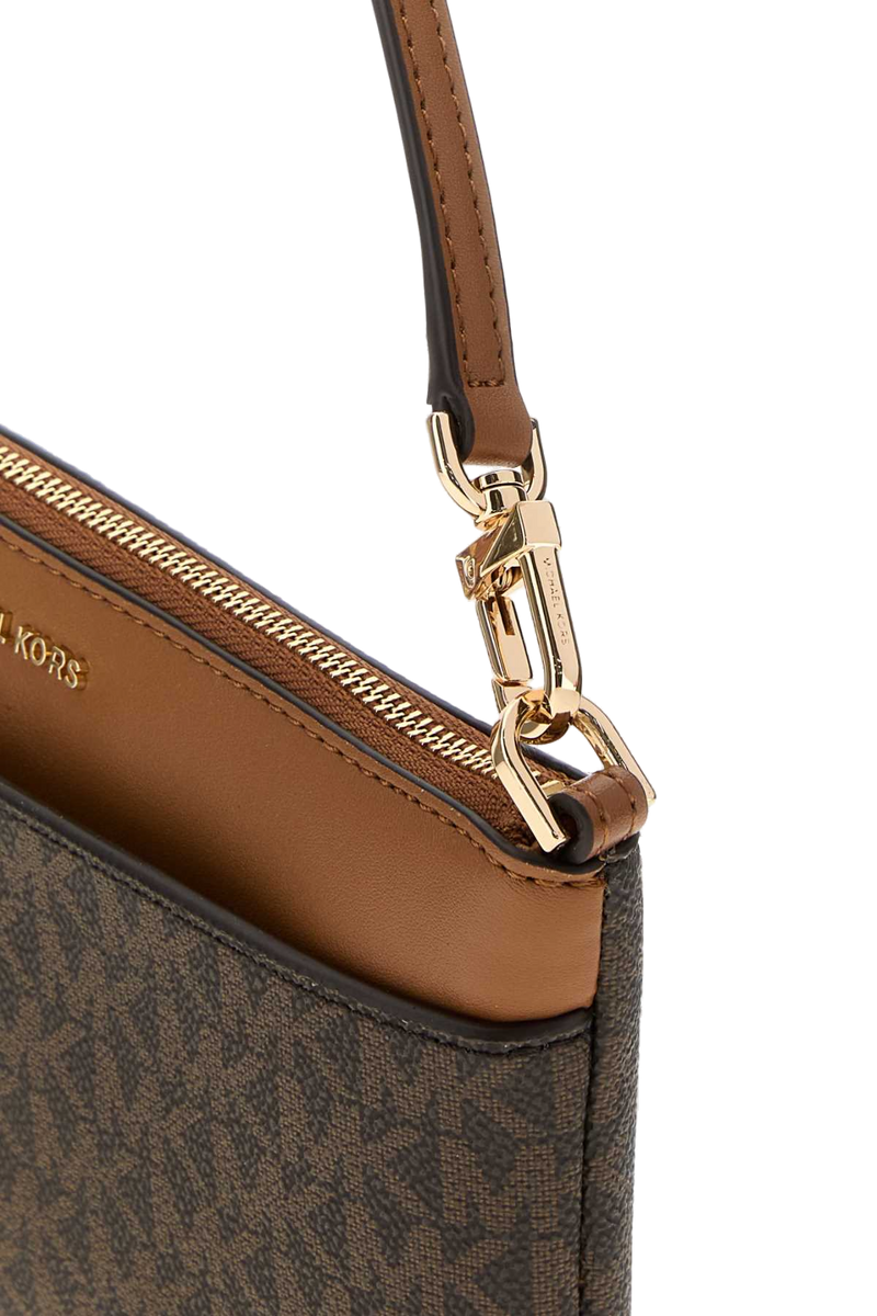 Michael By Kors Conv Clutch — Brown