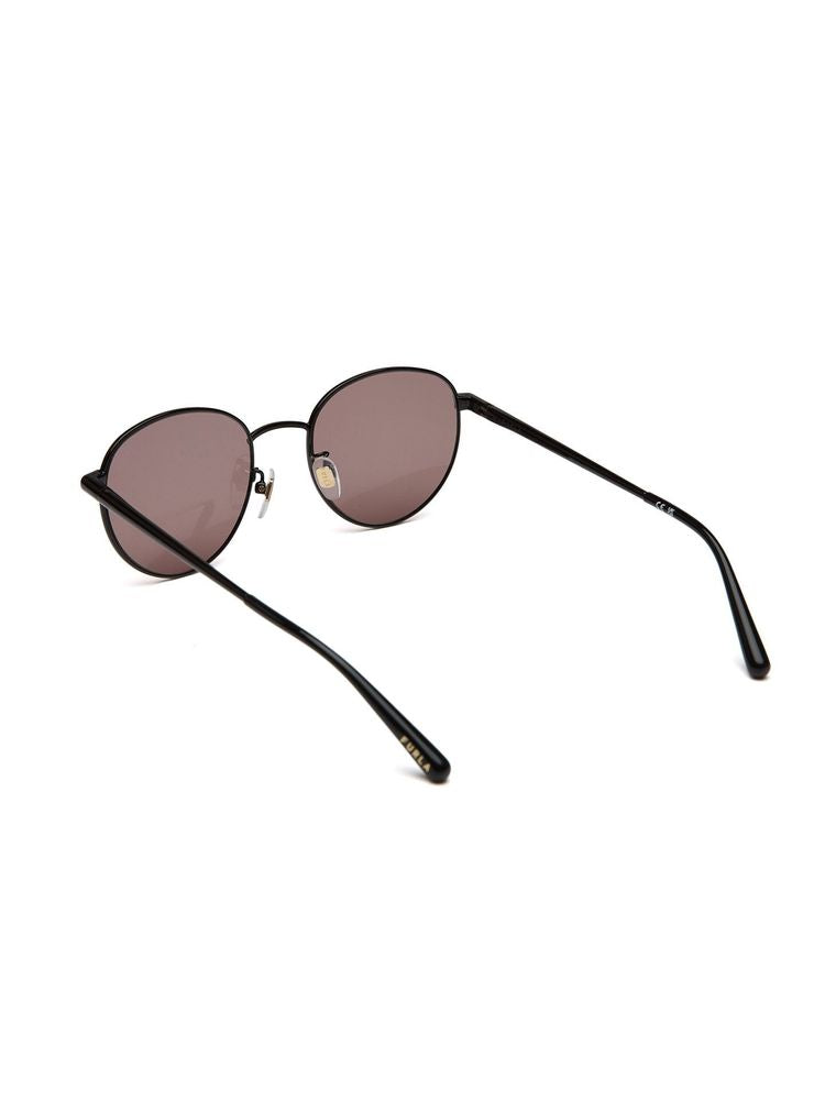 Furla Sfub19 Metal Round-Frame Sunglasses — Black
