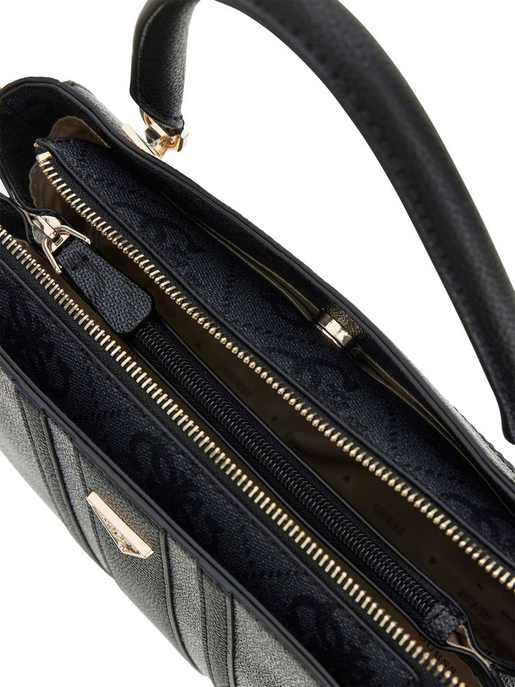 Guess Shoulder Bag — Black Polyurethane