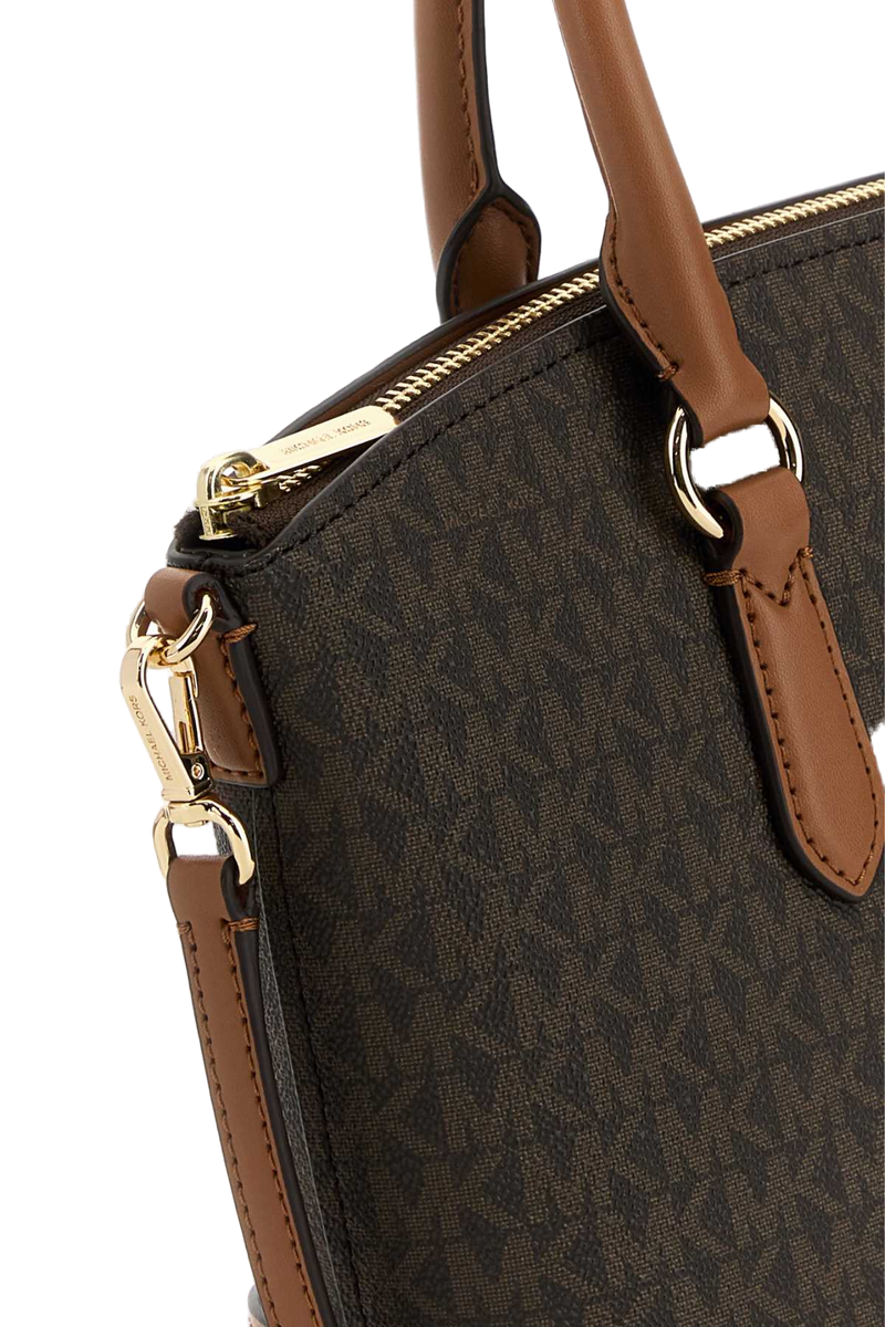 Michael By Kors Dome Shoulder Bag — Brown