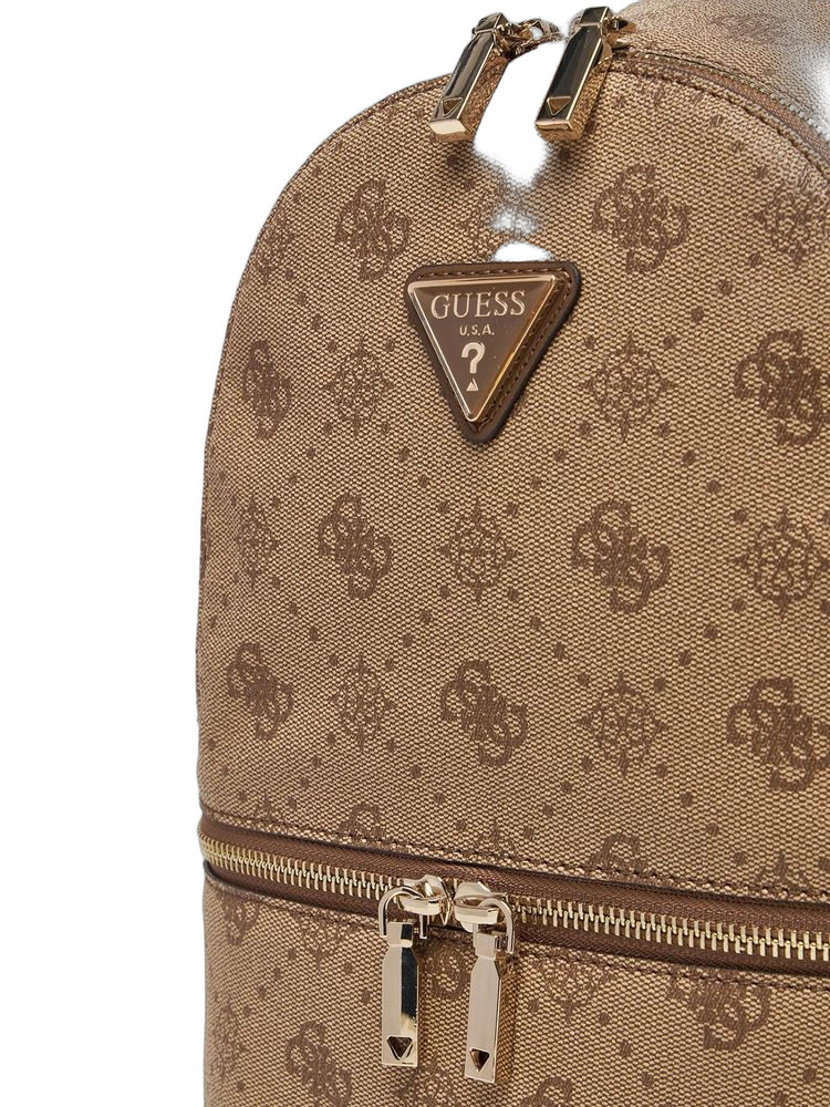 Guess Silia Backpack — Beige Polyurethane