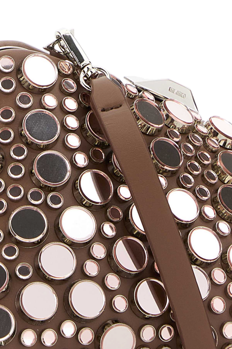 The Attico Midnight Clutch — Bronze