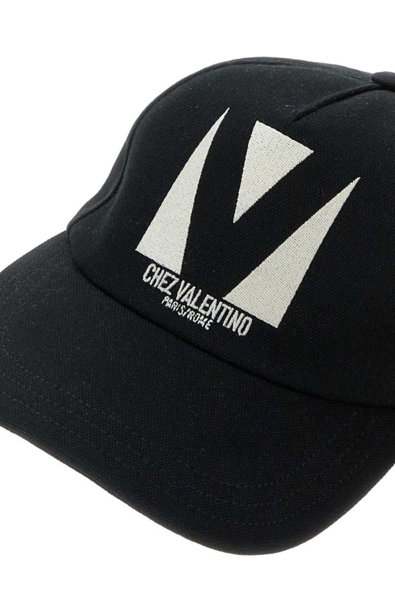 Valentino Garavani 6y2hda41wgj Baseball Cap — Black Caps