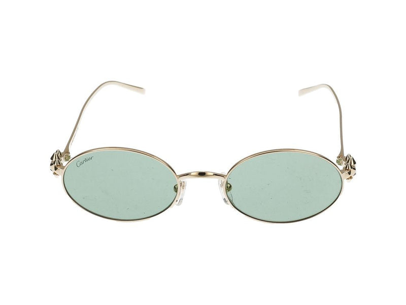 Cartier Ct0644s Metal Frame Sunglasses — Gold