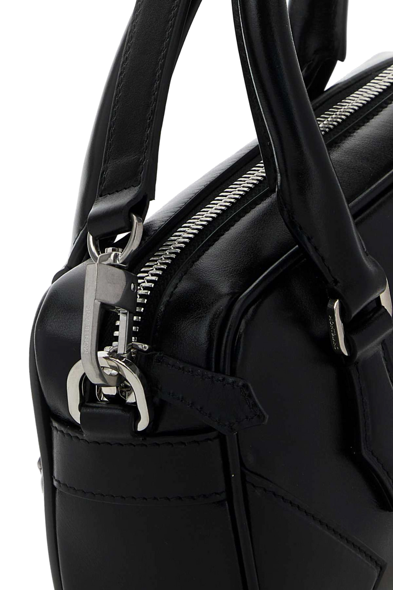 Montblanc Bowling Top Handle Bag — Black