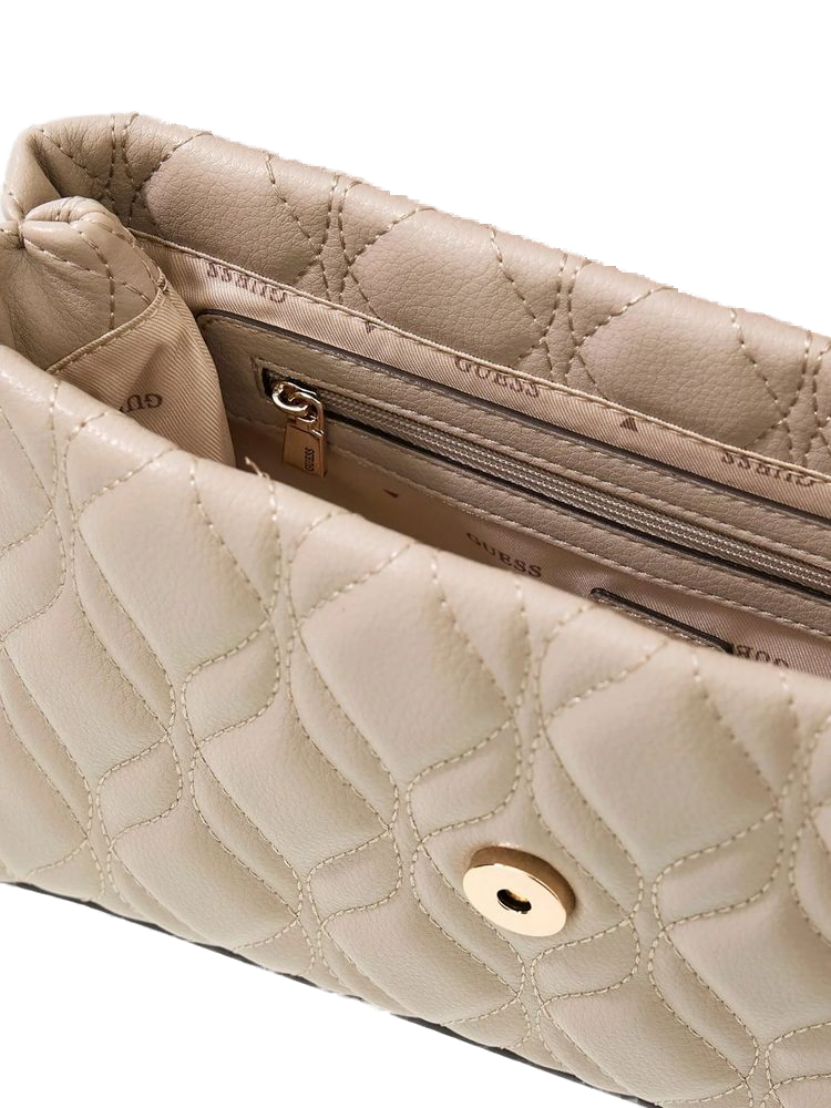 Guess Crossbody Bag — Beige Polyurethane