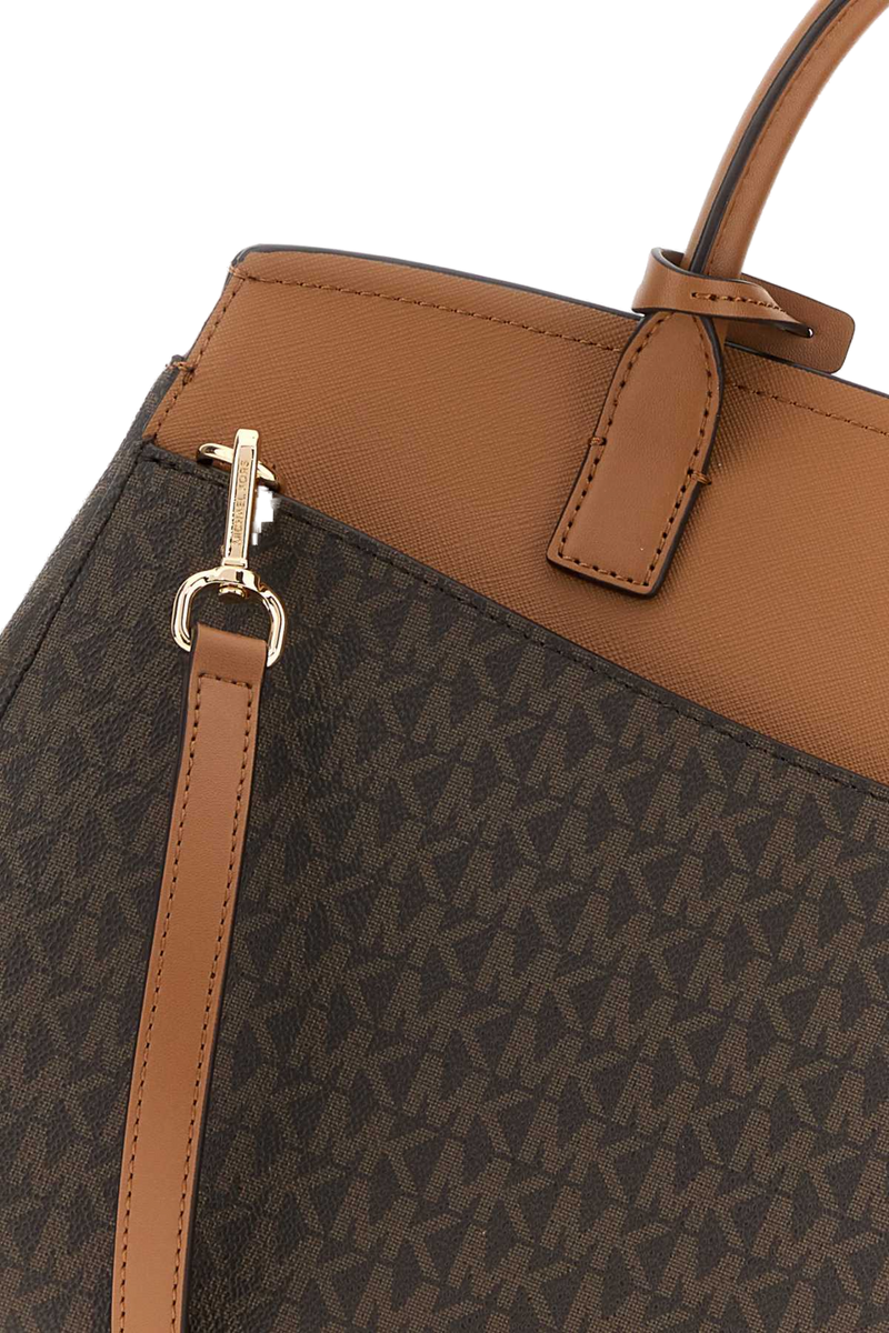 Michael By Kors Hamilton Top Handle Bag — Brown