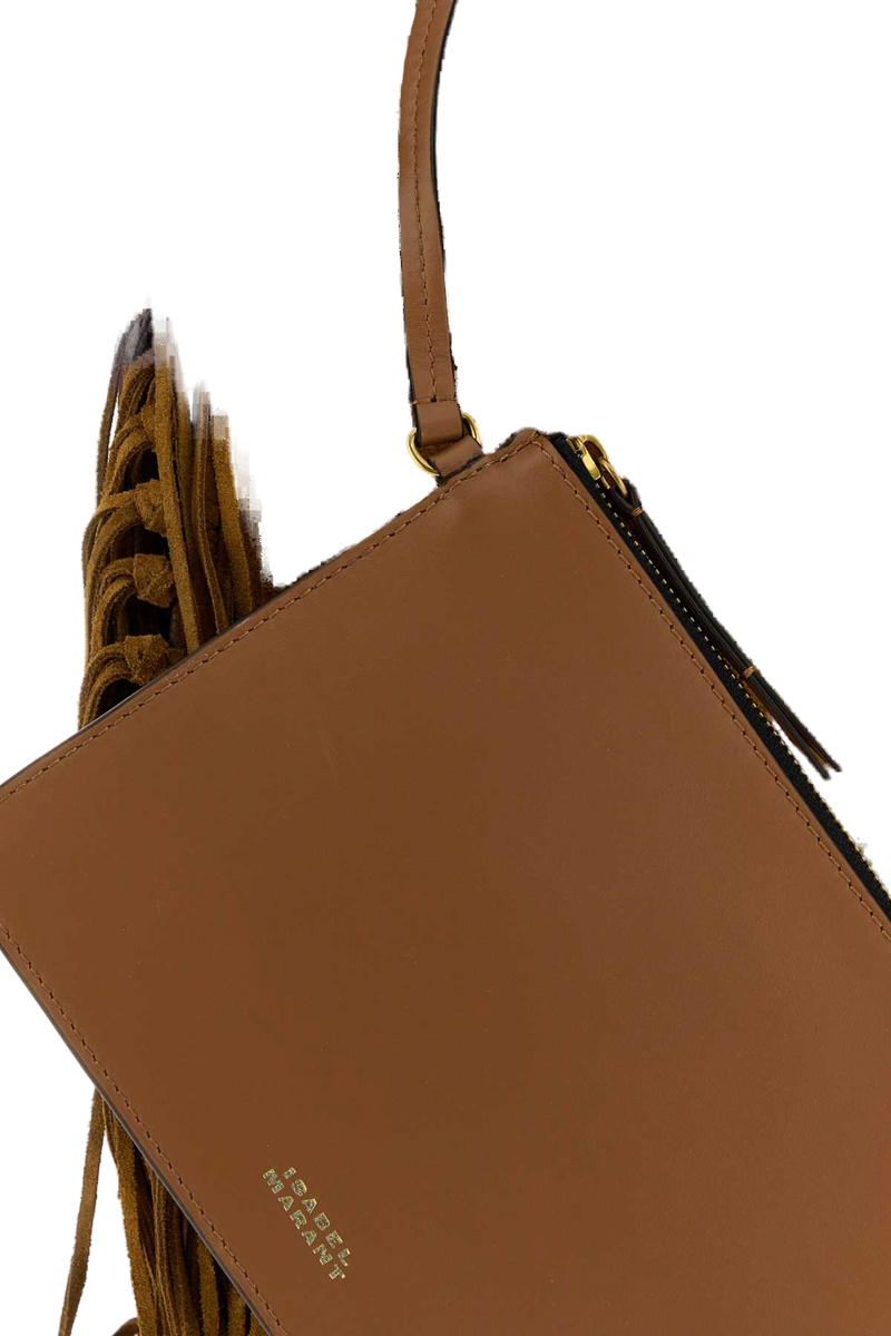 Isabel Marant Oskan Shoulder Bag — Brown