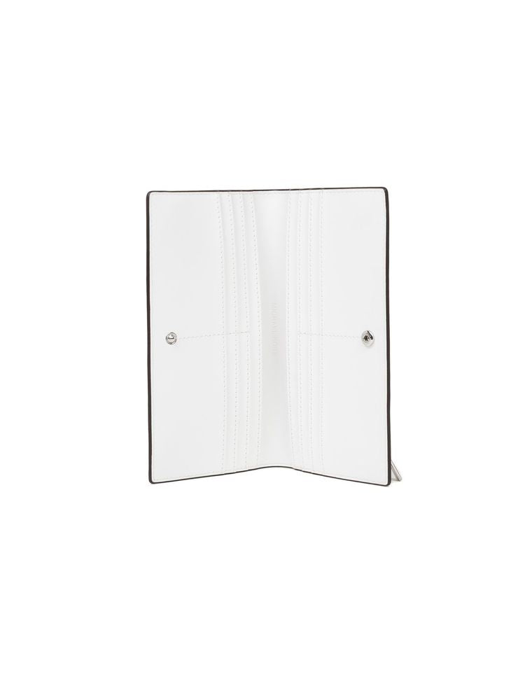 Michael Kors Carson Wallet — White Cowhide