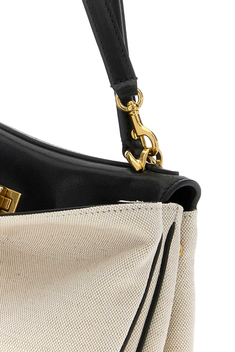 Balenciaga Colorblock Lamb Shoulder Bag — Multicolor