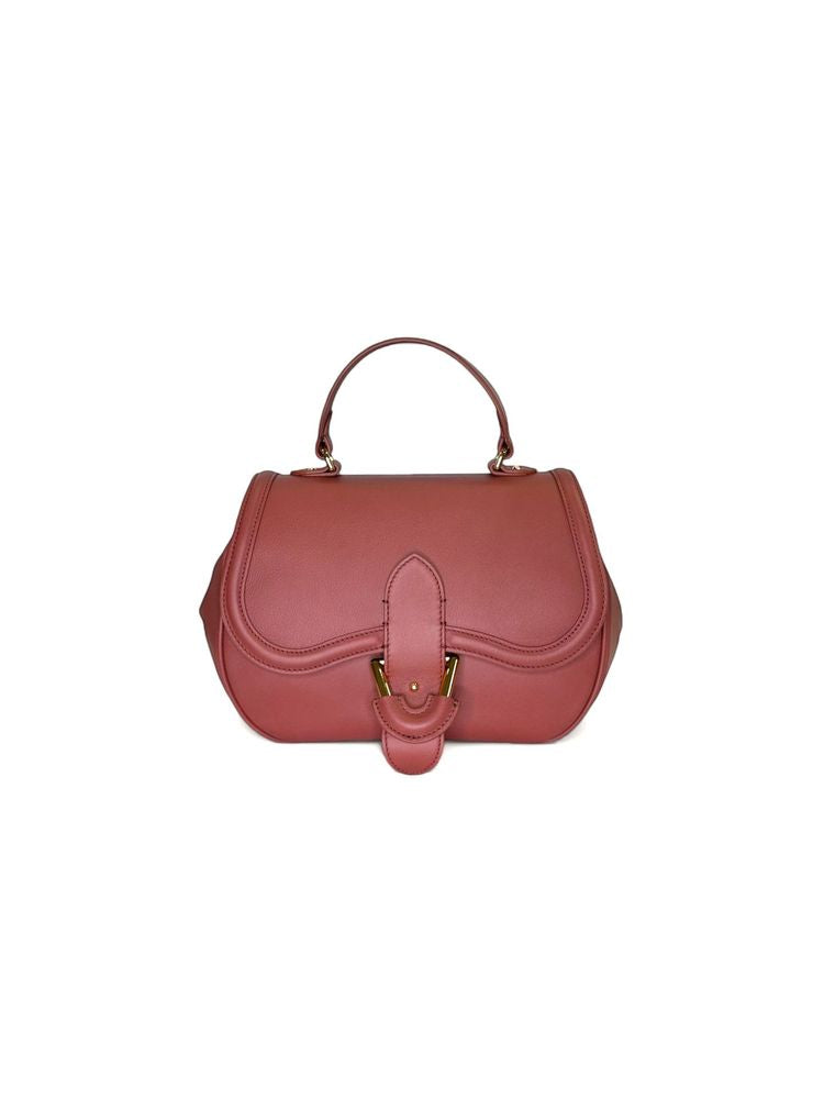 Coccinelle Blake Shoulder Bag — Brown Cow Leather