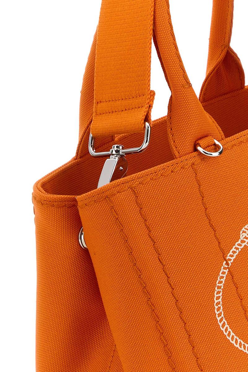 Prada Top Handle Bag — Orange