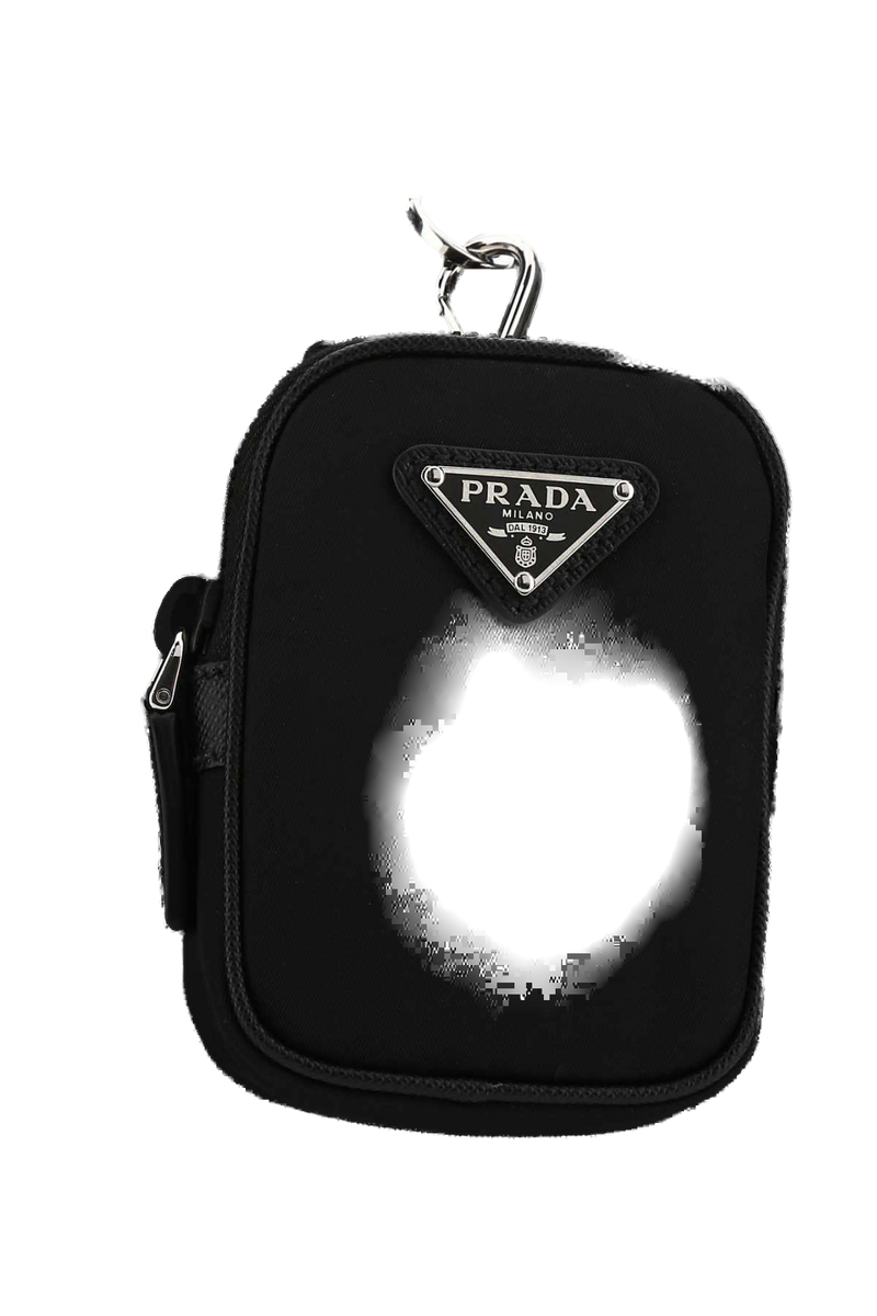 Prada Re-Nylon Crossbody Bag — Black Poliammidericiclata-vitello
