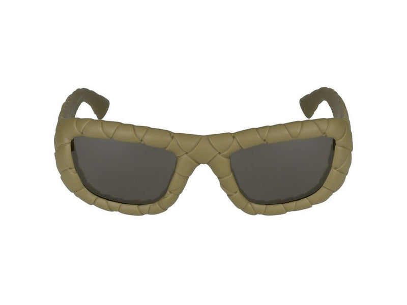Bottega Veneta Bv1303s Sunglasses — Green Injected