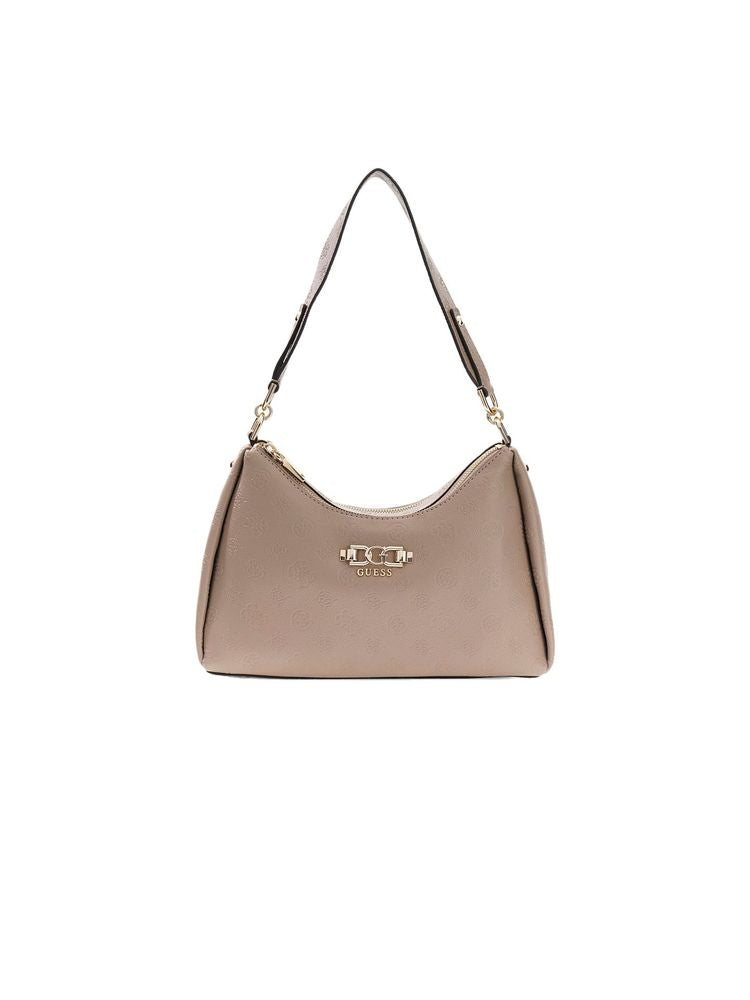 Guess Anise Shoulder Bag — Taupe Polyurethane
