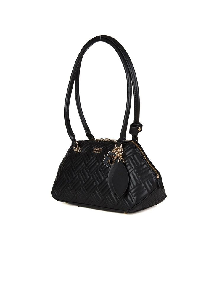 Guess Shoulder Bag — Black Polyurethane
