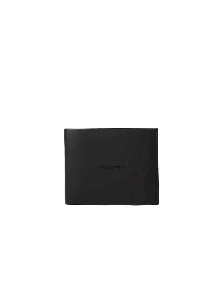 Momo Design Polyurethane Wallet — Black