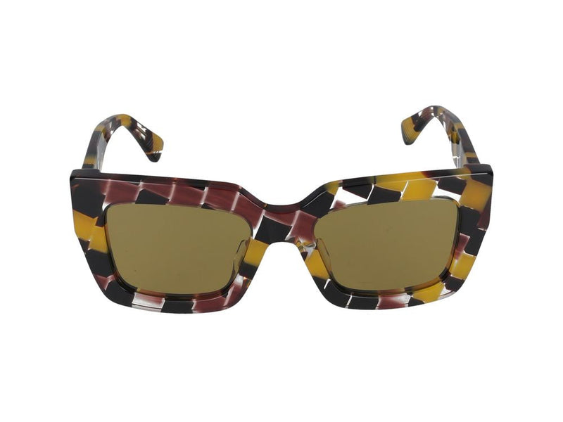 Bottega Veneta Bv1212s Sunglasses — Multicolor Acetate