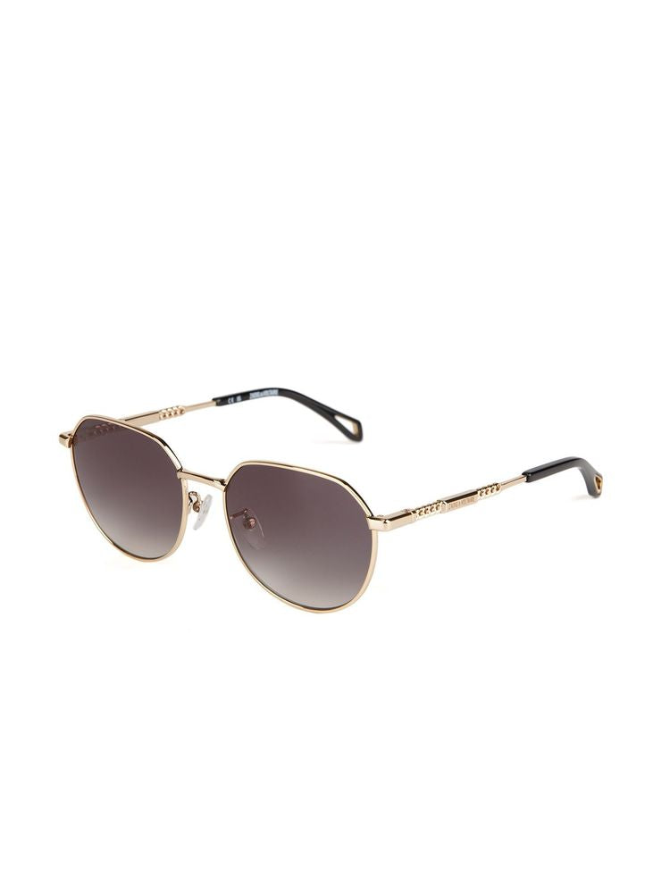 Zadig & Voltaire Szv514 Metal Aviator Sunglasses — Rose Gold