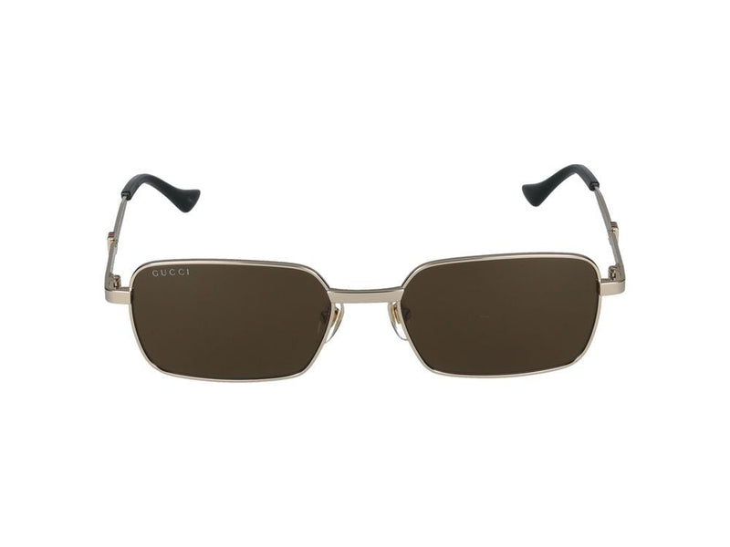 Gucci Gg1495s Sunglasses — Gold Metal