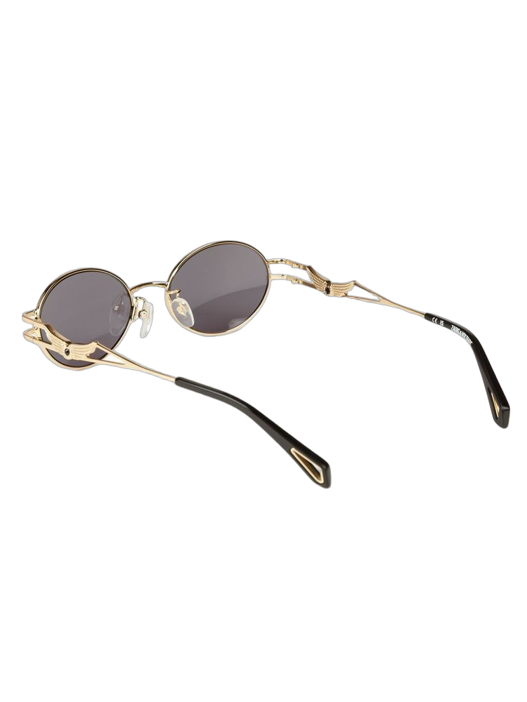Zadig & Voltaire Szv464s Sunglasses — Rose Gold Metal