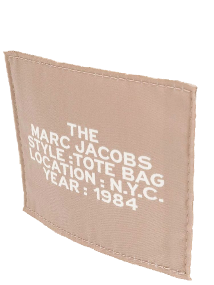 Marc Jacobs Canvas Tote Bag — Beige Cotton