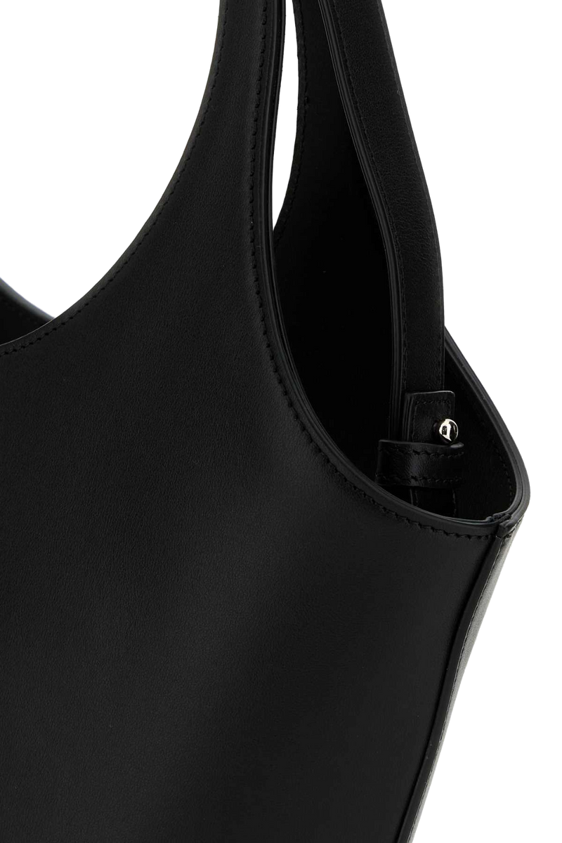 Courreges Holy Shoulder Bag — Black