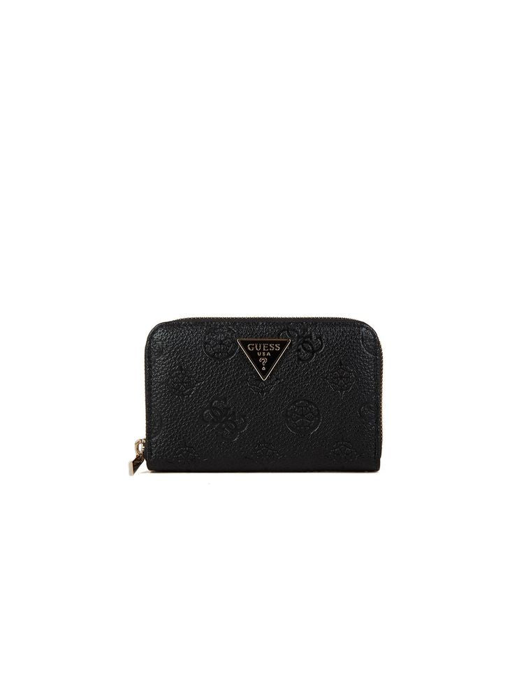Guess Cresidia Ii Wallet — Black Polyurethane