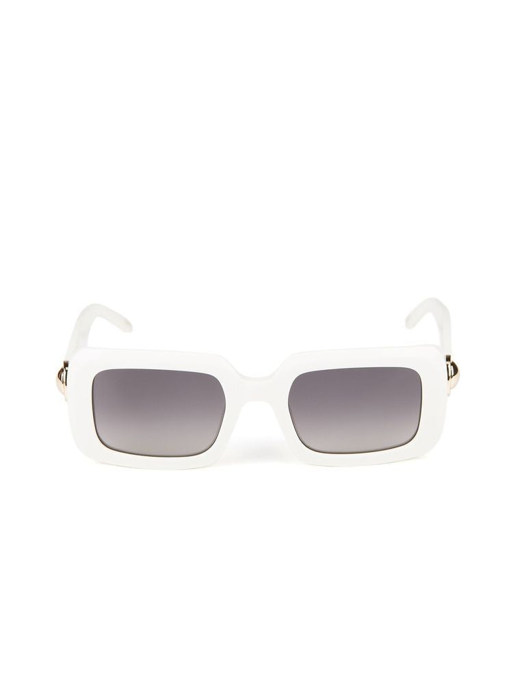 Furla Sfu980 Cream Acetate Sunglasses — White