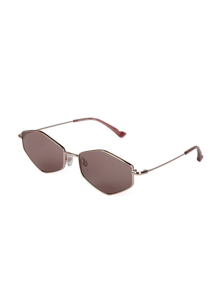 Hickmann Hi3231 Metal Frame Sunglasses — Rose Gold