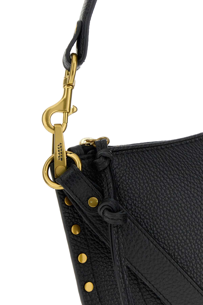 Isabel Marant Oskan Shoulder Bag — Black