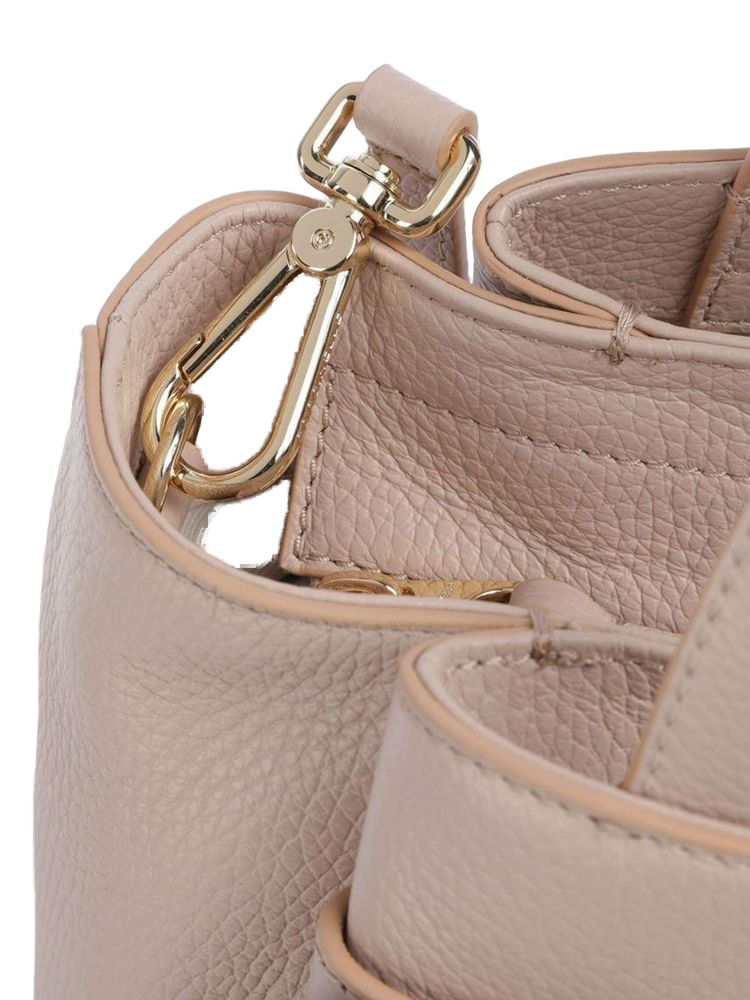 Coccinelle Malory Tote Bag — Beige Cowhide