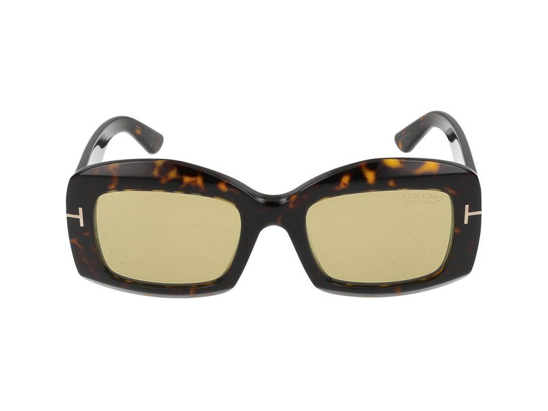 Tom Ford Ft1218 Injected Tortoiseshell Sunglasses —