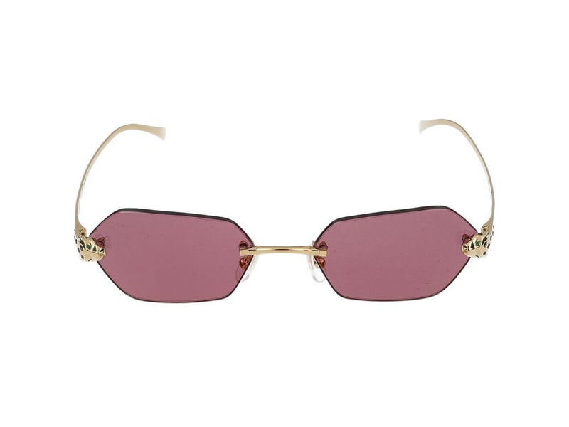 Cartier Ct0636s Sunglasses — Gold Metal