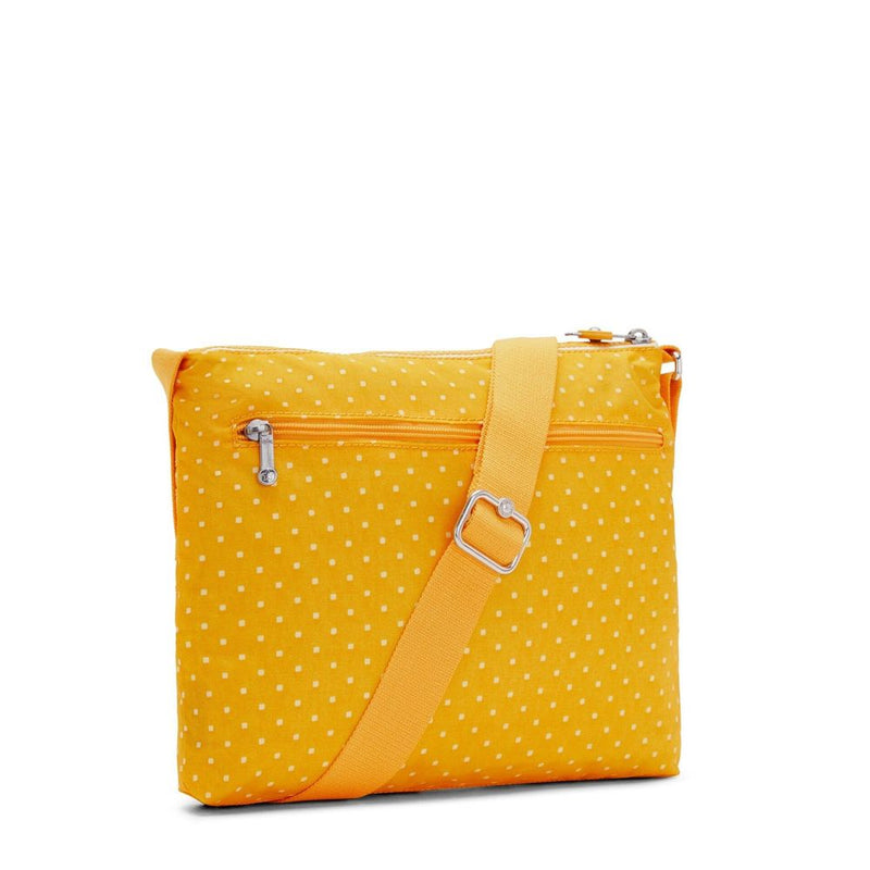 Kipling Alvar Crossbody Bag — Yellow Polyamide/nylon