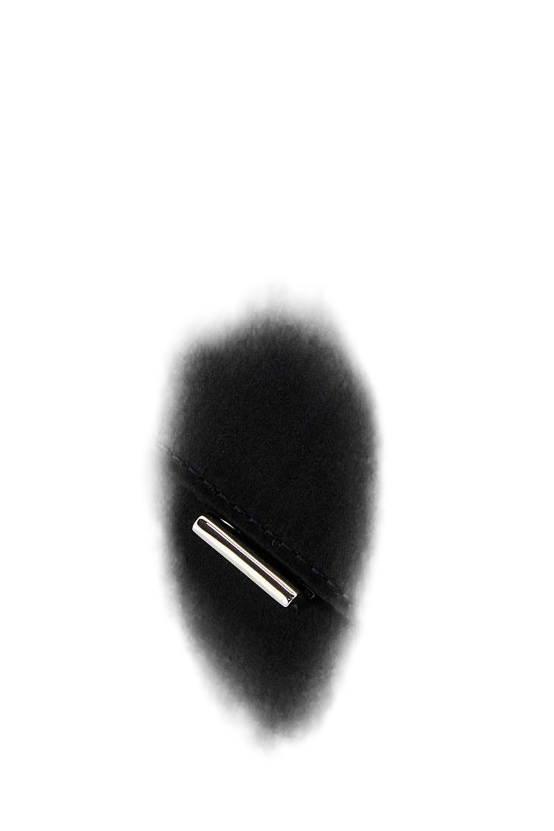 Amina Muaddi Blasilhar Clutch — Black