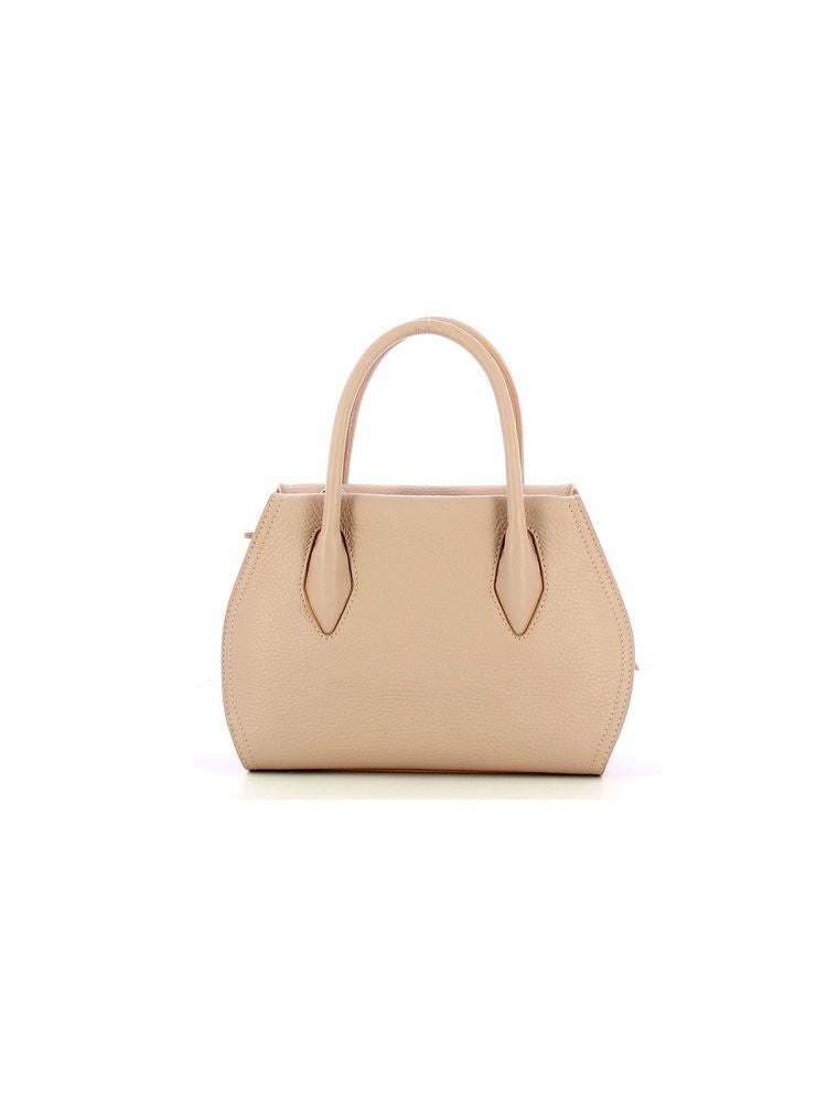 Coccinelle Lord Shoulder Bag — Beige Cowhide